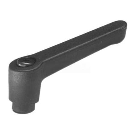 J.W. Winco Nylon Plastic Adjustable Lever With Steel Components 3/8-16 Tapped 3.07"L - Made In USA 6TF35K
